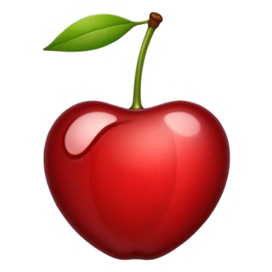 cherry sliced sticker