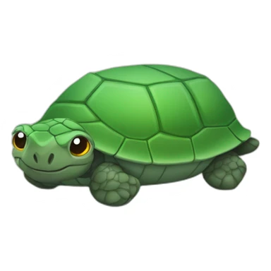 tortue dans voiture sticker