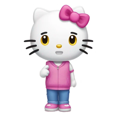 Hello kitty  sticker