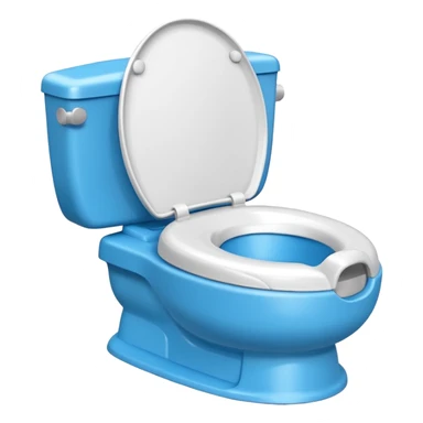 A potty trainer without a person on it sticker