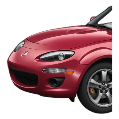 Mazda MX5 na sticker