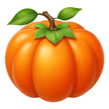 Persimmon and sunshine magic sticker