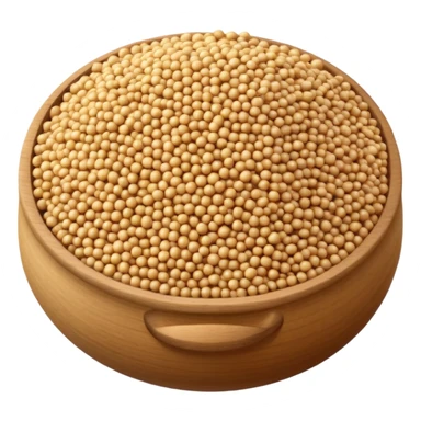 quinoa grains, uncooked, pile or scatter, beige to golden, round bead-like, matte, smooth, even size, subtle variation, no bowl, spoon, or garnish, soft lighting, emoji scale sticker