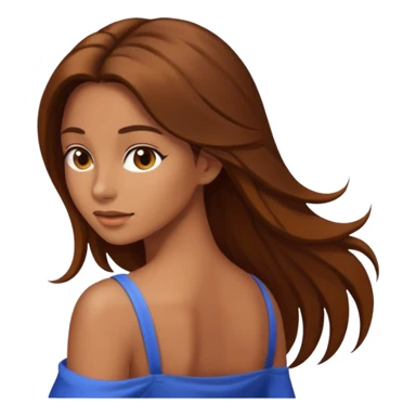  Woman bending over showing vagina sticker