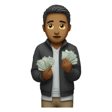 perder dinero sticker