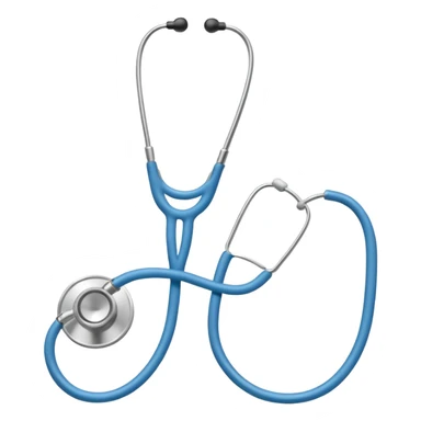 Stethoscope cartoon sticker