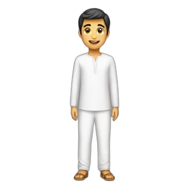 Garçon coupe arabe sticker