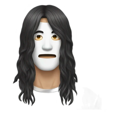 mask-like-mask-longhair-japanese-massive-man sticker