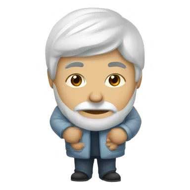 Девушка с русыми волосами в белой кофте с бантиками sticker