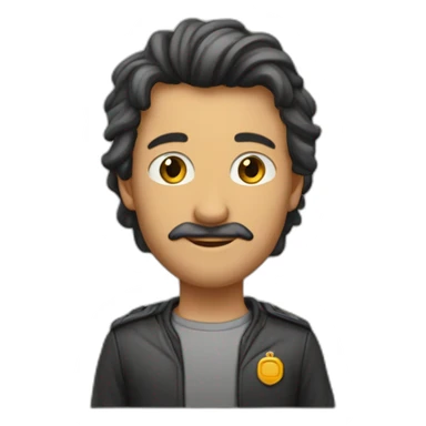 دختر با حجاب در حال کتاب خواندن  و لبخند زدن sticker