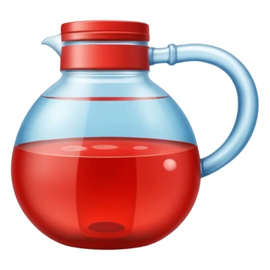 Jarra de agua sabor jamaica sticker