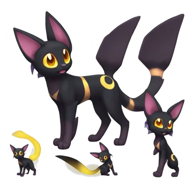 Umbreon-Litten-Espeon-Torrance-fusion-hybrid full body sticker