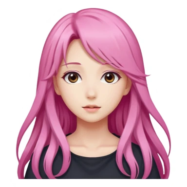 beautiful gorgeous anime lady-with- sticker