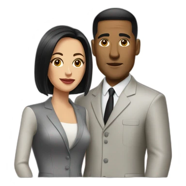  Mr. AND MRS. SMITH sticker