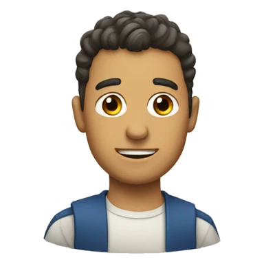 La roca personaje sticker