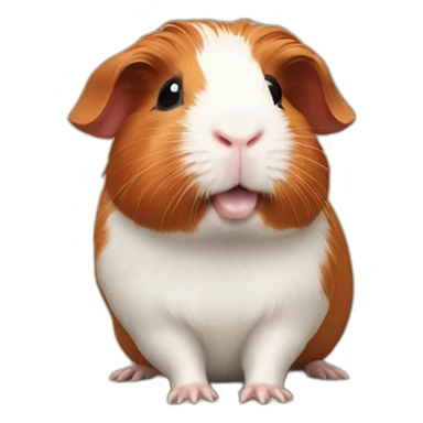 Guinea pig red sticker