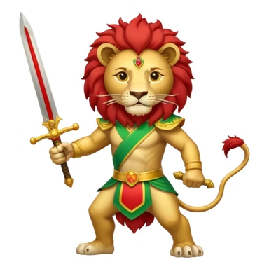 Lion and sun iran flag sticker