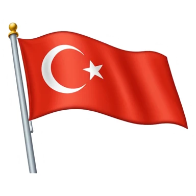 türkiye flag sticker