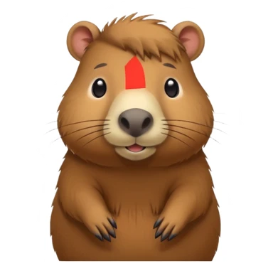Capybara sticker