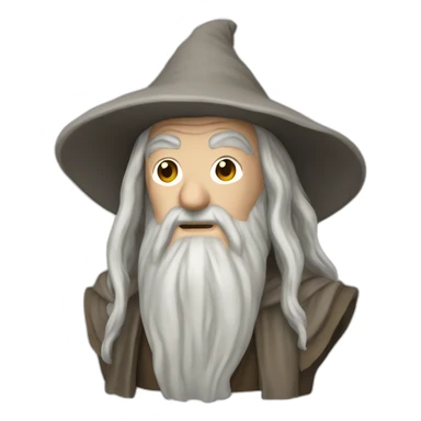 Gandalf realist sticker