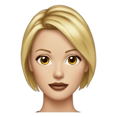 charlize theron ultra realistic sticker