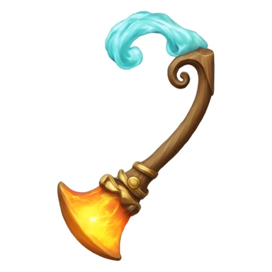 wizard's staff sticker