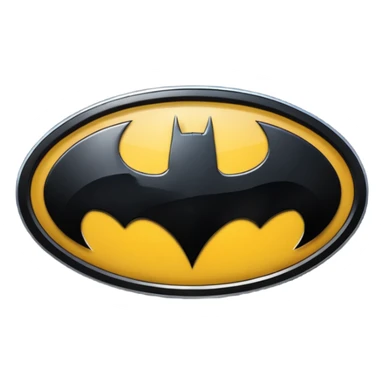 Batman logo sticker