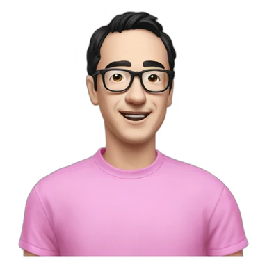 filthy frank pink guy on 4 lega sticker