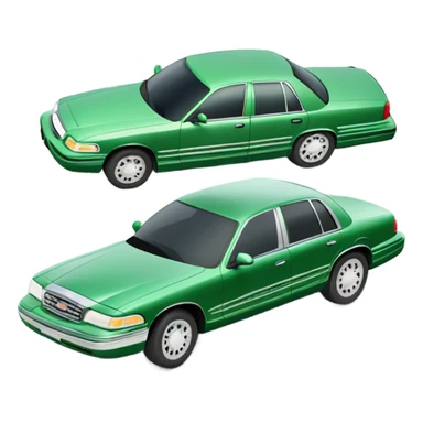 1997 green crown victoria sticker