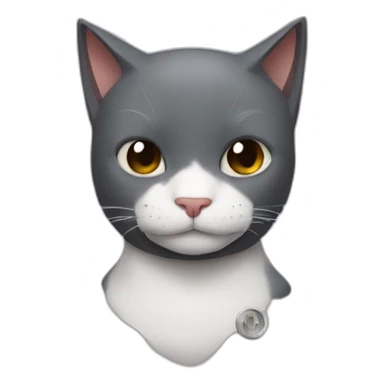 cat+Iron Man+Batman sticker