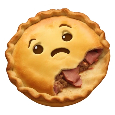 meat pie sticker