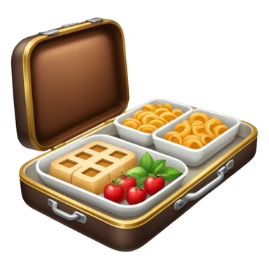 luxury plane food sticker