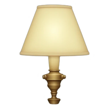 Lampe with eyes sticker