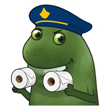 Camryn van vilet pooping sticker