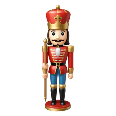 Aesthetic Christmas nutcracker sticker