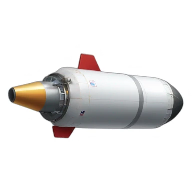 nasa rocket sticker