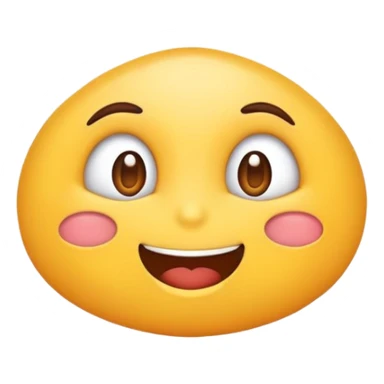 Un emoji de psicología lindo pero que se risa sticker