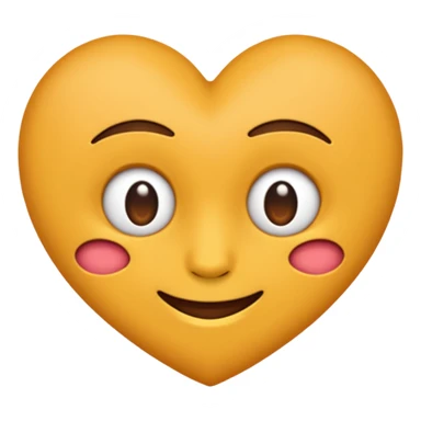 Je veux l'emoji main en cœur 🫶🏾 avec une main marron et une main blanche sticker