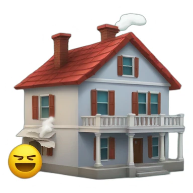 Killing bills with house sticker