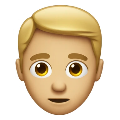 face awkwardly closing one eye sticker