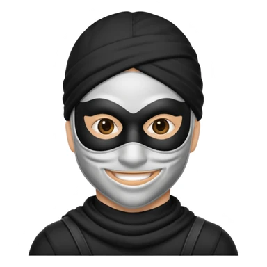 robber emoji sticker