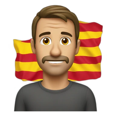 catalonia hates spain sticker