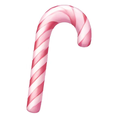 pastel light pink candy cane sticker