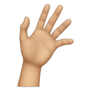 Albanian eagle hand  sticker