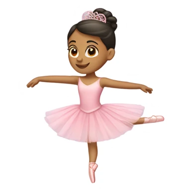 Hispanic ballerina sticker