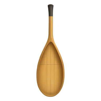 Canoe paddle sticker