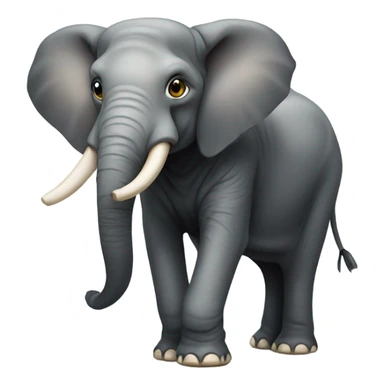 Cool elephant sticker