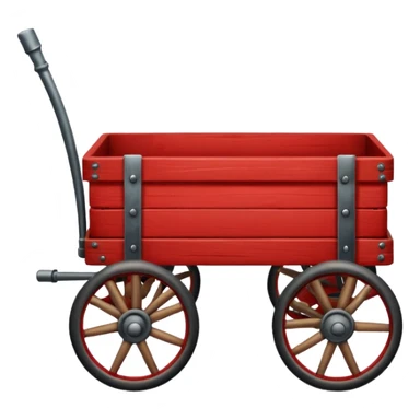 Red wagon sticker