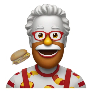 Ronald McDonalds sticker
