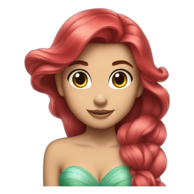 Ariel sereia sticker